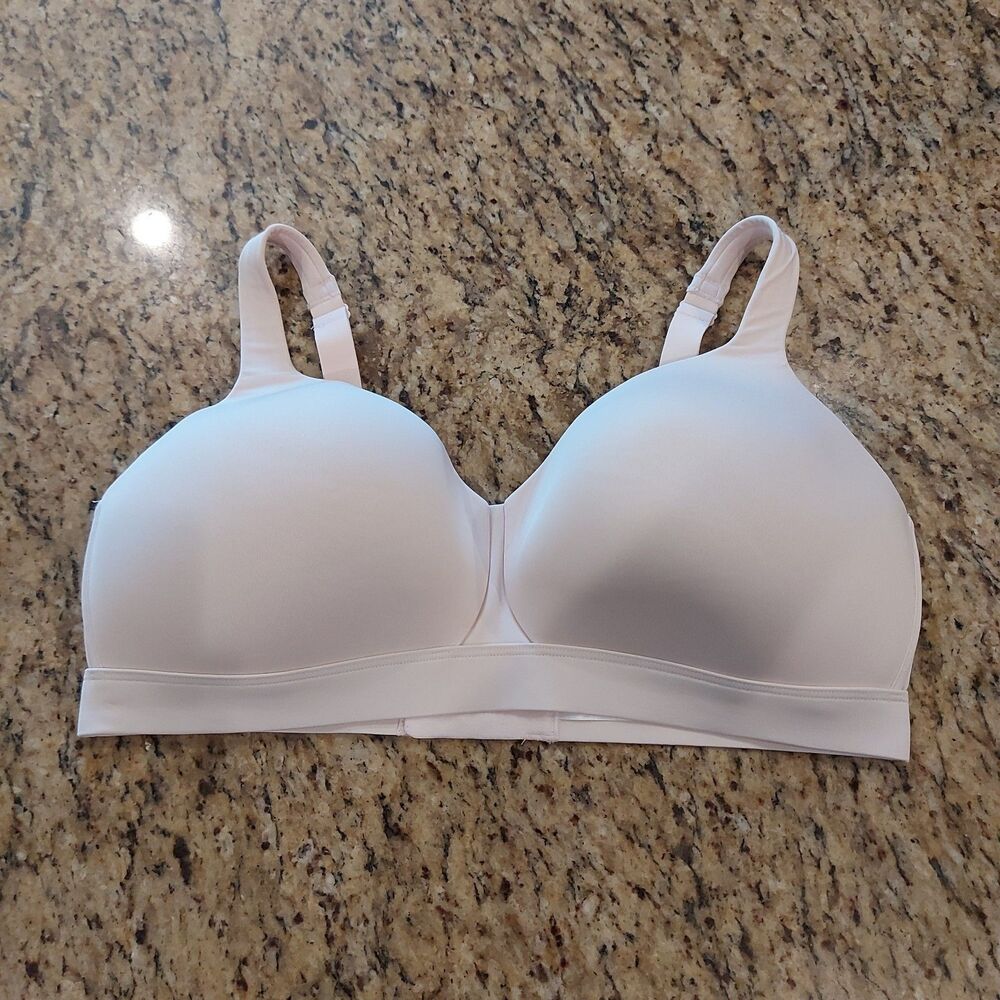 DULUTH TRADING CO Armachillo TeeLUXE Bra Women's 38DD Pink Medium Impact 72552